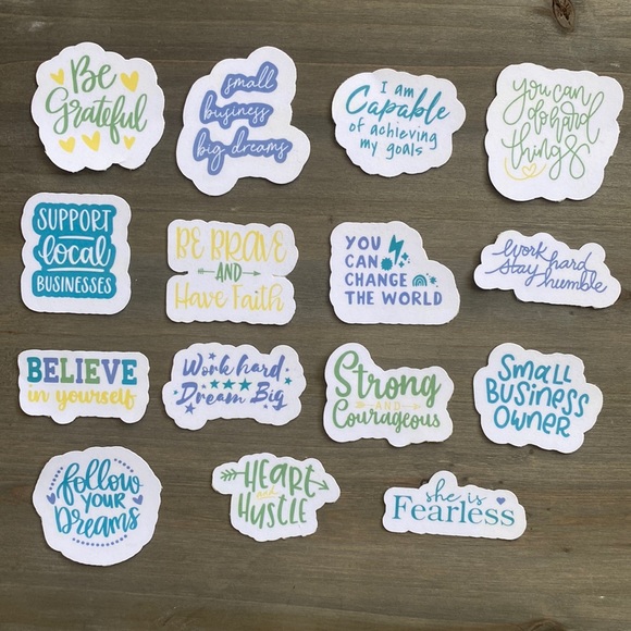 Handmade Girl Boss Stickers - Picture 5 of 11